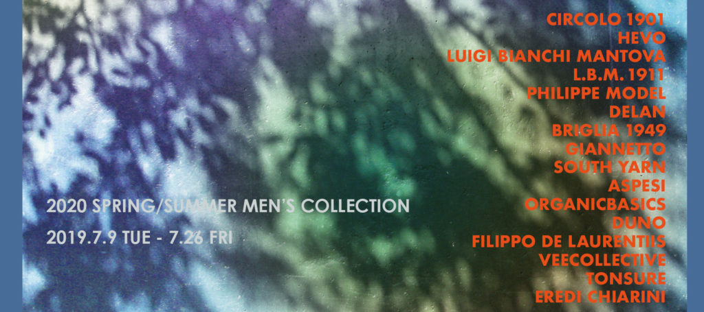 2020 SPRING / SUMMER MEN’S COLLECTION