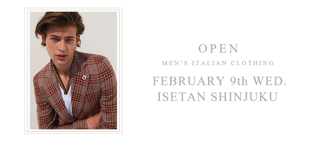 LARDINI_FEBRUALY 9th WED. OPEN